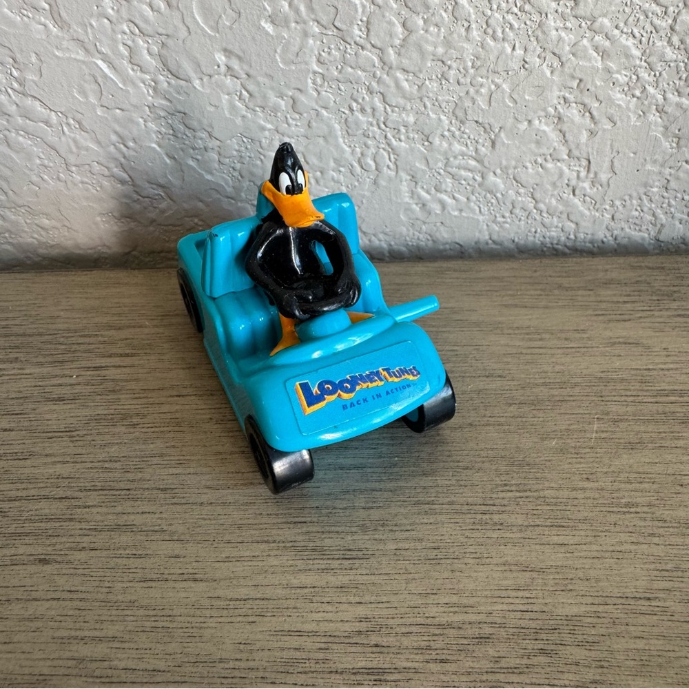 Looney Tunes‎ Back In Action Daffy Duck Cart 5 Toy Figurine Warner Bros